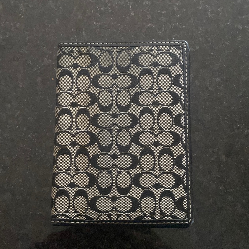 Coach Passport Cover